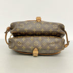 Louis Vuitton Shoulder Bag Monogram Saumur 30 Brown — view 3