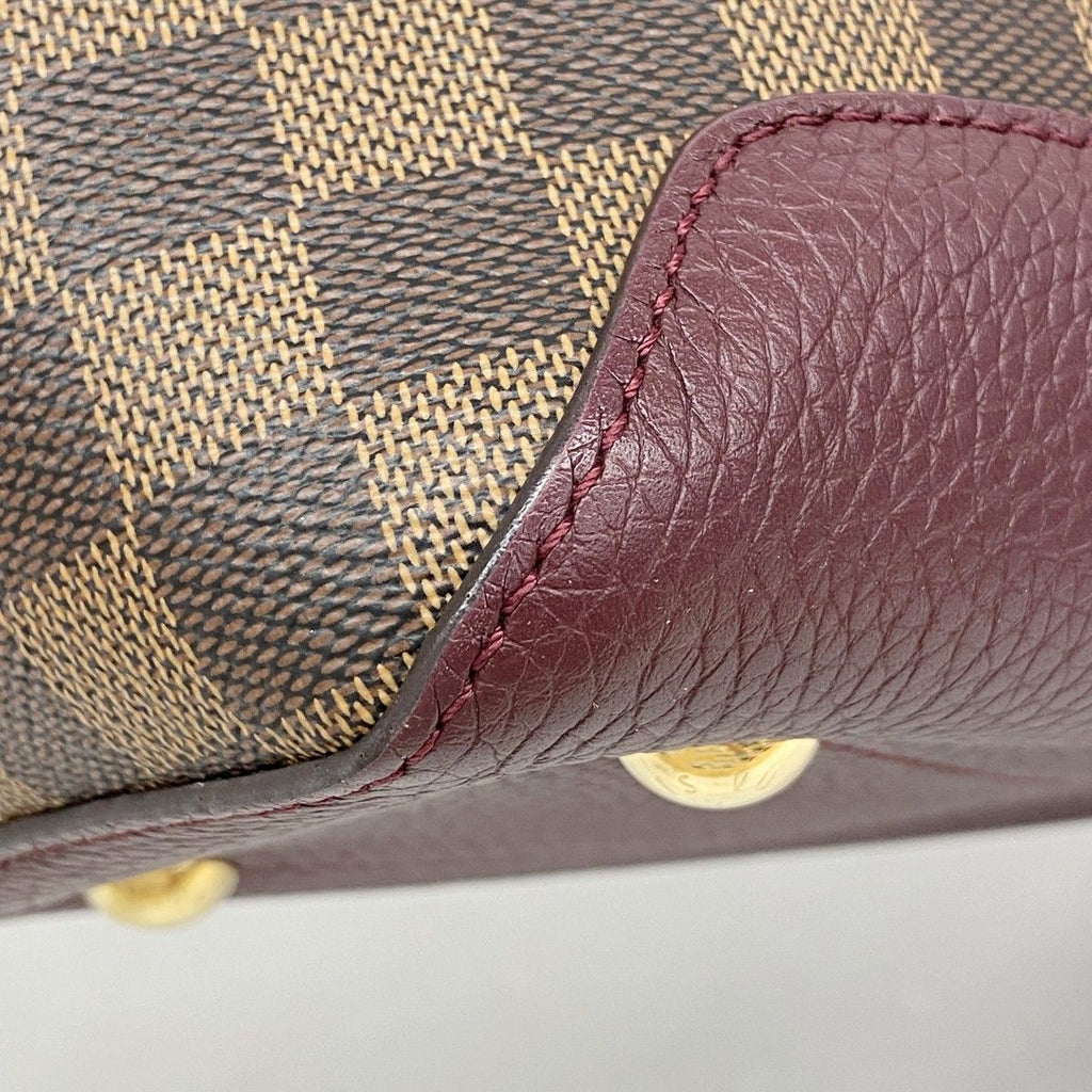 Louis Vuitton Handbag Damier Hyde Park Ebene Fuchsia 2-Way — view 6