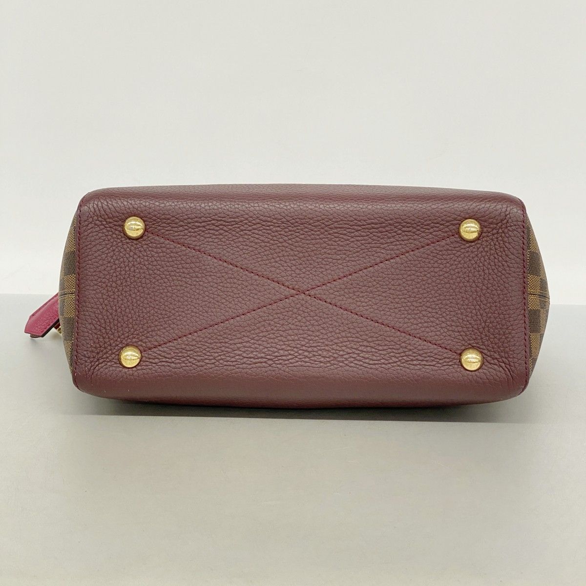 Louis Vuitton Handbag Damier Hyde Park Ebene Fuchsia 2-Way — view 3