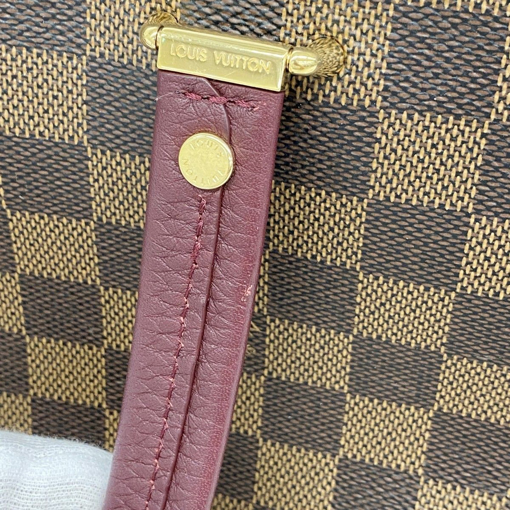 Louis Vuitton Handbag Damier Hyde Park Ebene Fuchsia 2-Way — view 7