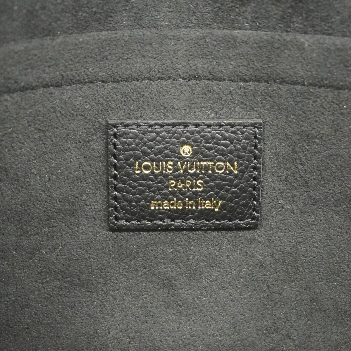 Louis Vuitton Shoulder Wallet Monogram Empreinte Pochette Felicity Noir — view 5
