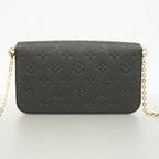 Louis Vuitton Shoulder Wallet Monogram Empreinte Pochette Felicity Noir — view 6