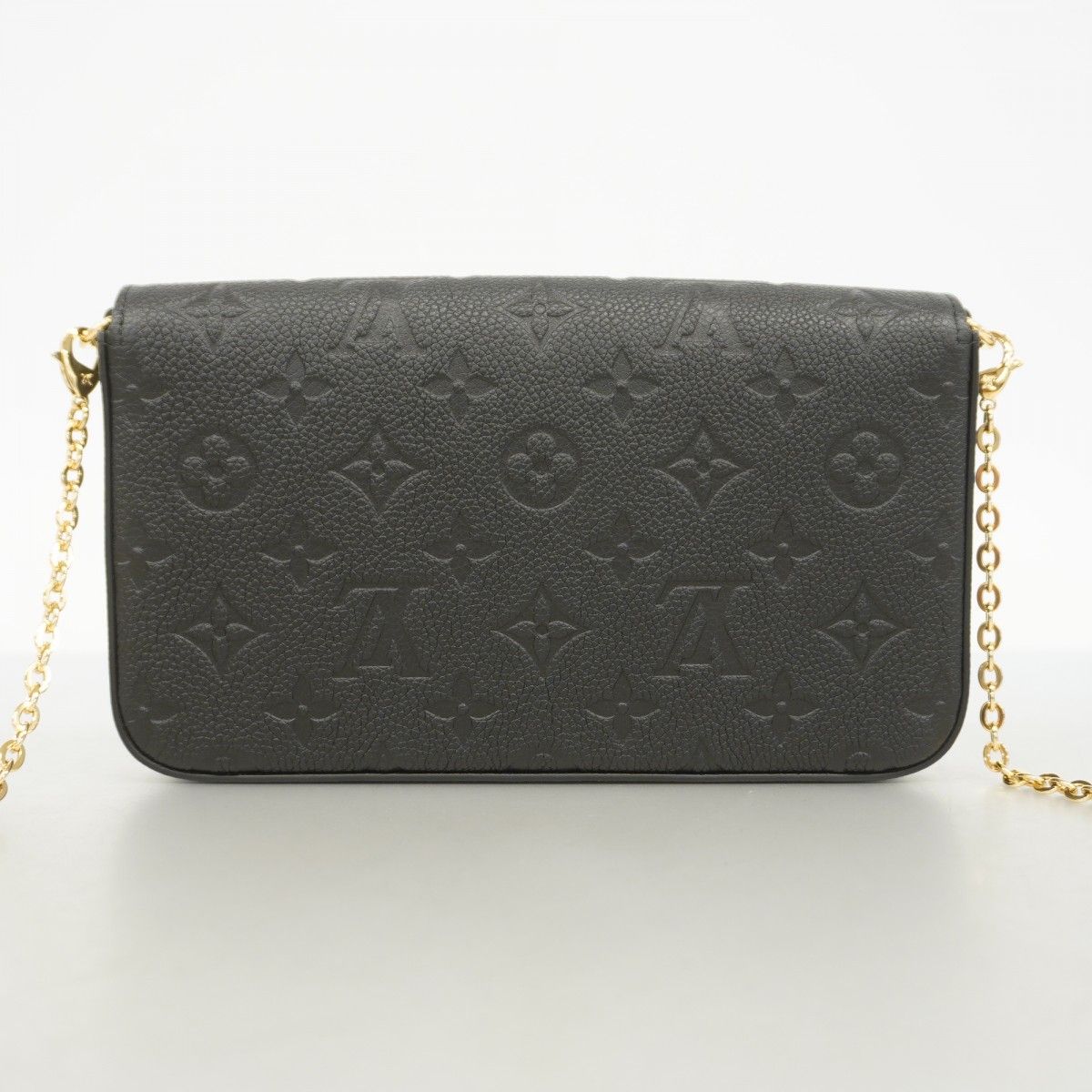 Louis Vuitton Shoulder Wallet Monogram Empreinte Pochette Felicity Noir — view 6