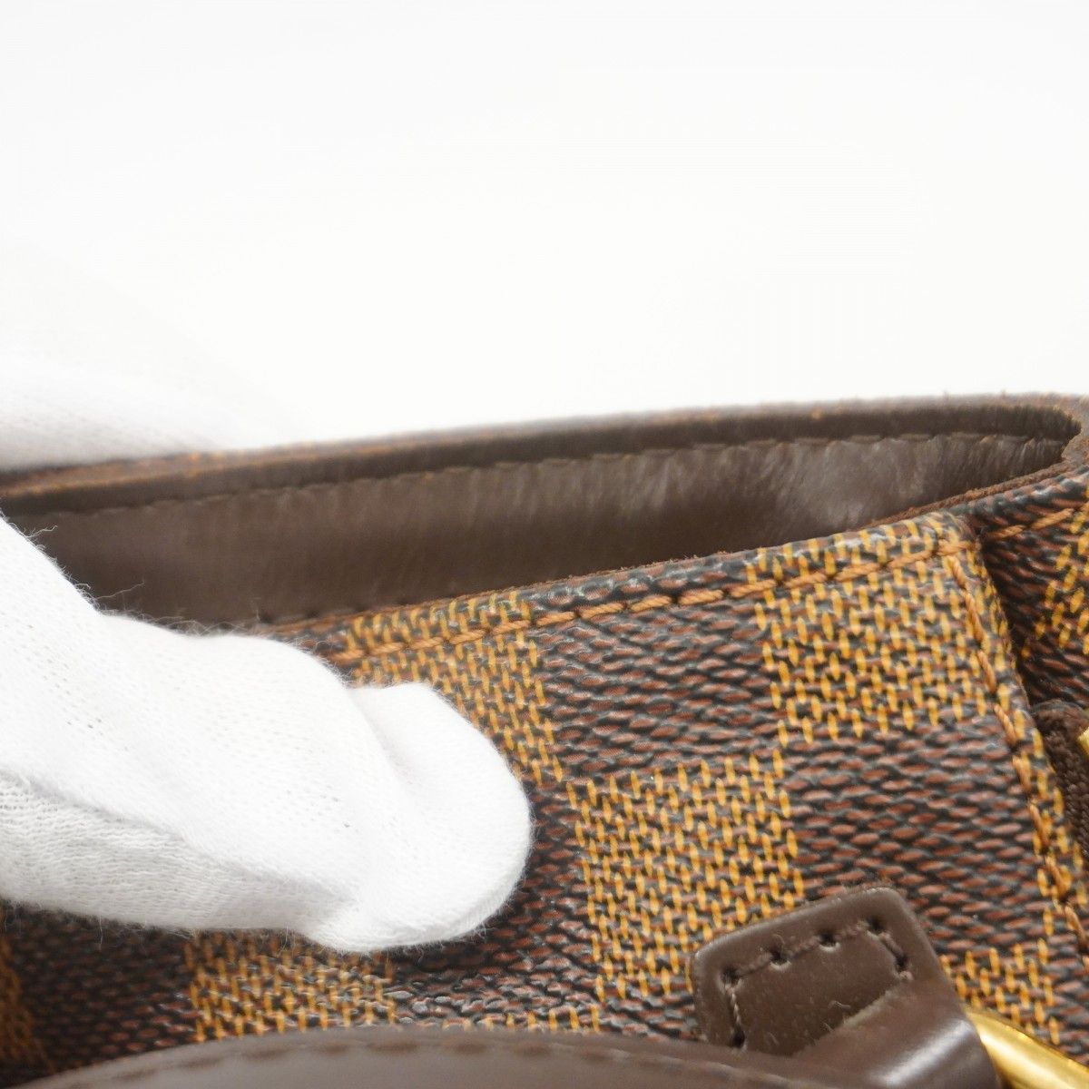 Louis Vuitton Shoulder Bag Damier Cabas Rivington Ebene — view 7