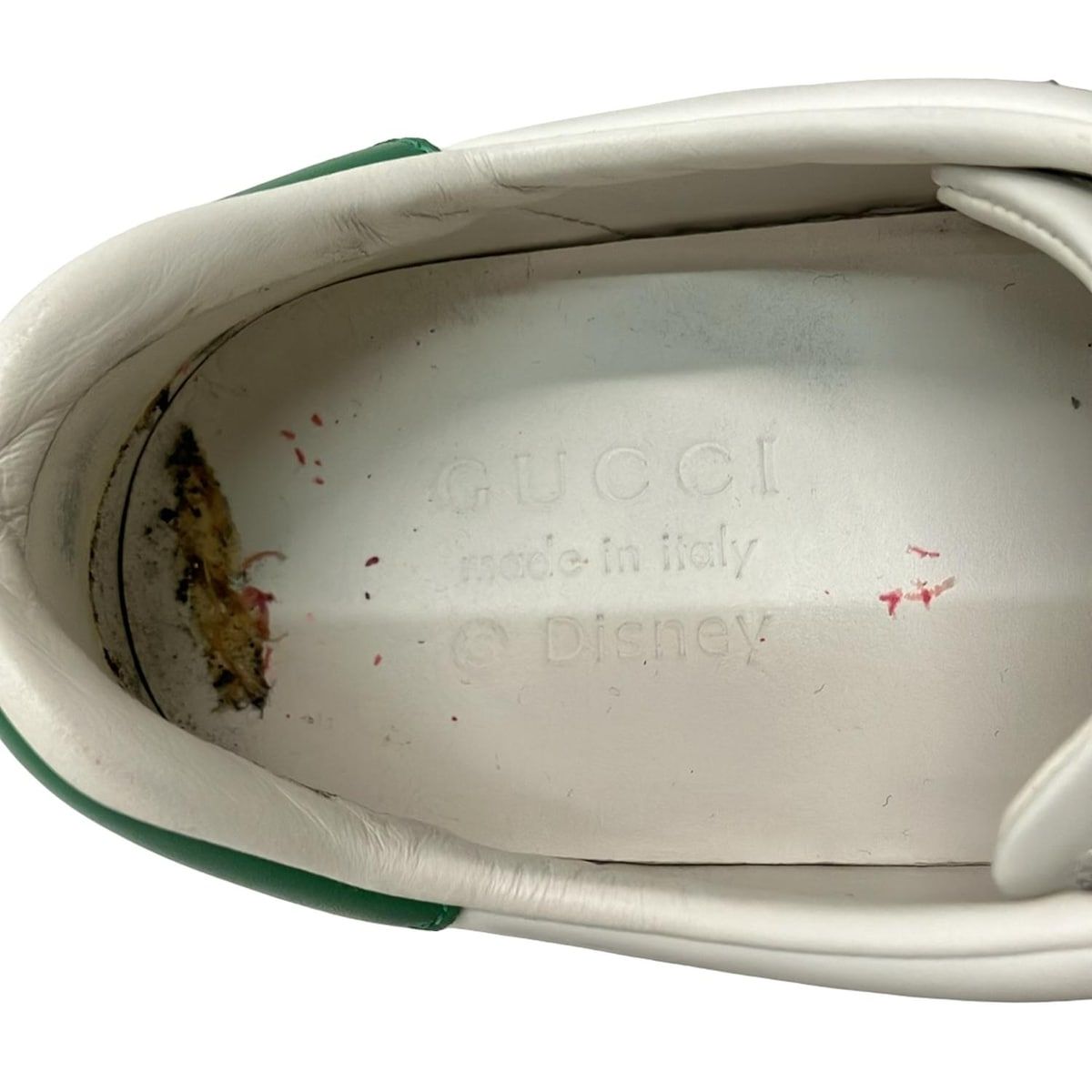 Gucci Sneakers 5.5 Ace White Green Multi Leather — view 5