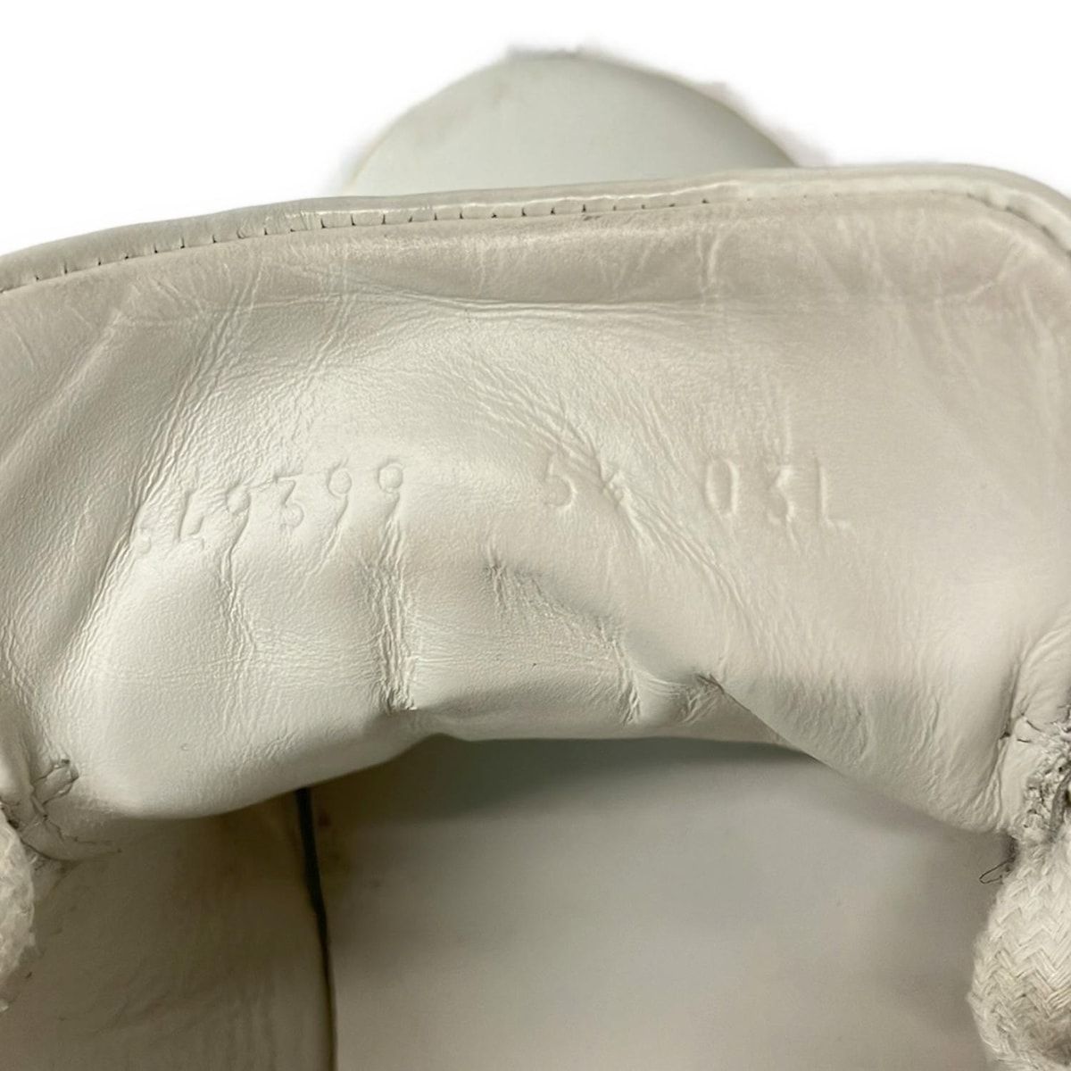 Gucci Sneakers 5.5 Ace White Green Multi Leather — view 6