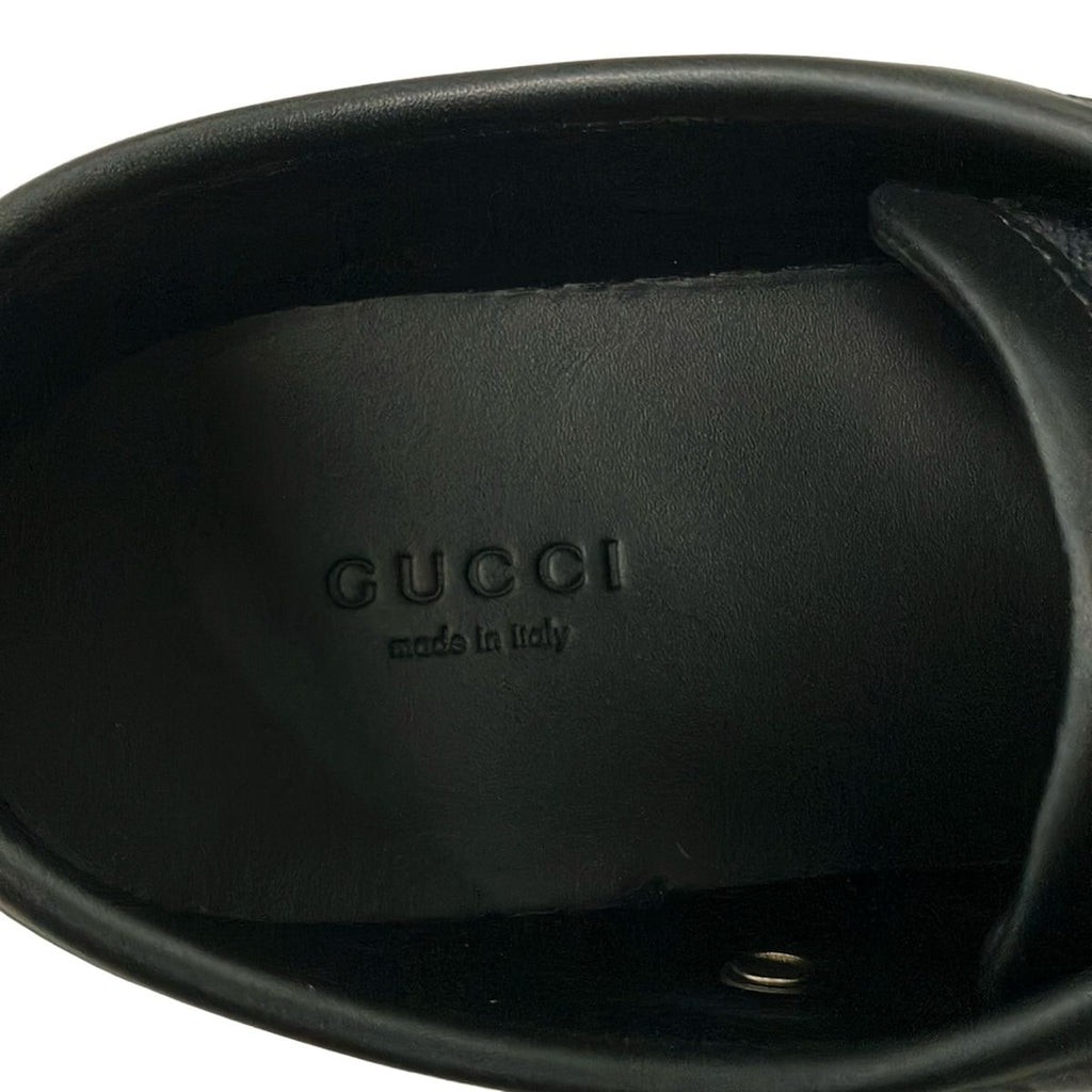 Gucci Sneakers 37 Black GG Pattern Leather — view 5