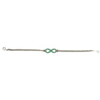 Tiffany & Co Infinity Double Chain Bracelet 925 Sterling Silver — view 5