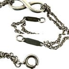 Tiffany & Co Infinity Double Chain Bracelet 925 Sterling Silver — view 3
