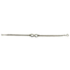 Tiffany & Co Infinity Double Chain Bracelet 925 Sterling Silver — view 6
