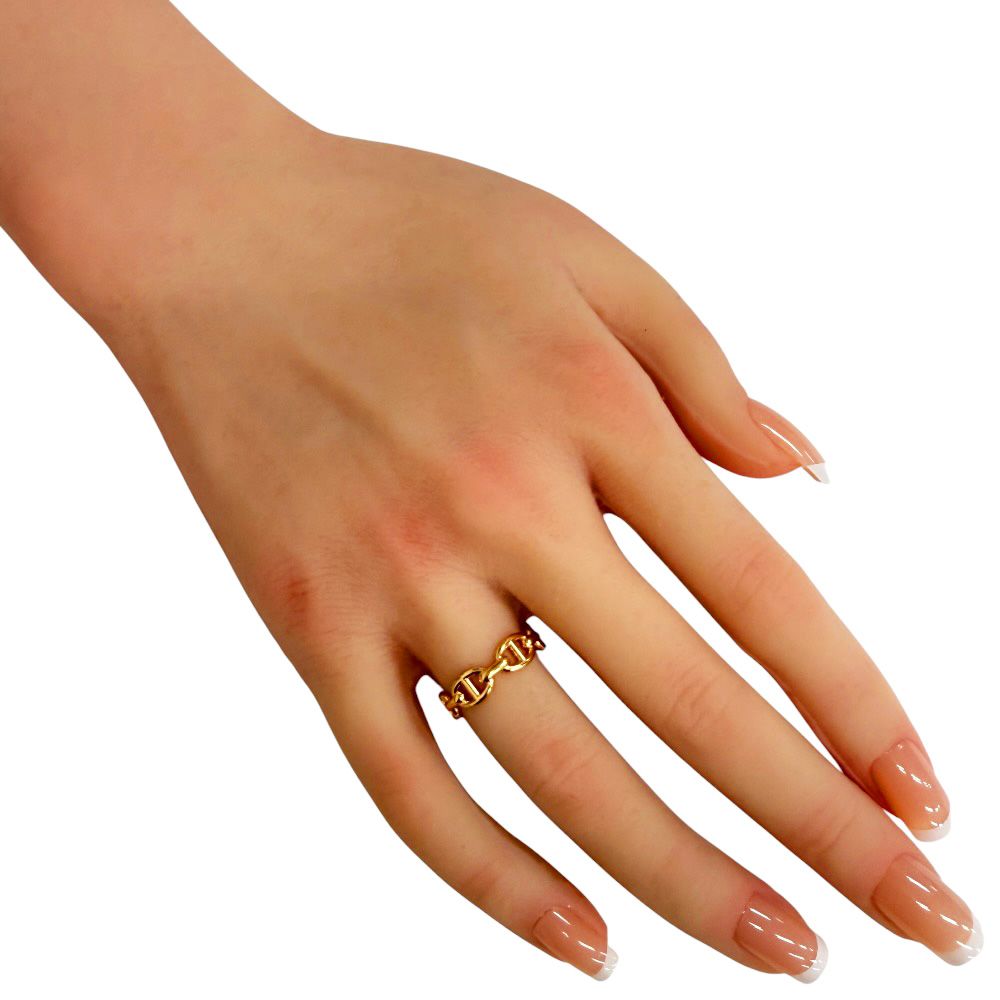 Hermes Chaine D'ancre Ring 18k Gold — view 2