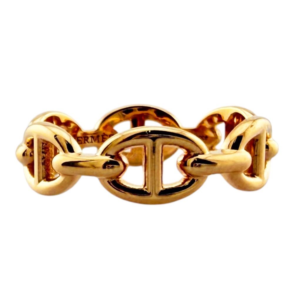Hermes Chaine D'ancre Ring 18k Gold — view 3