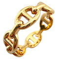 Hermes Chaine D'ancre Ring 18k Gold