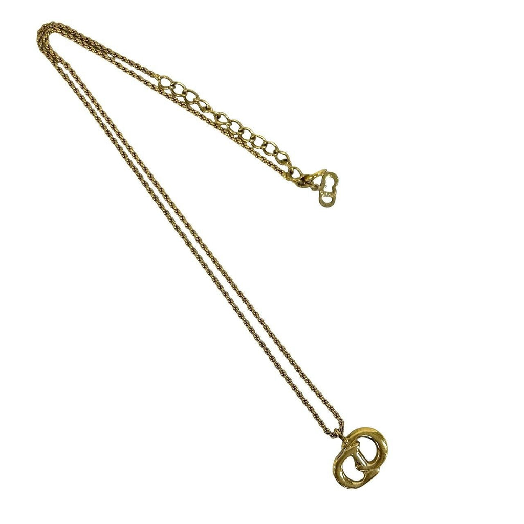 Dior Vintage CD Logo Pendant Gold — view 5