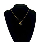 Dior Vintage CD Logo Pendant Gold — view 2