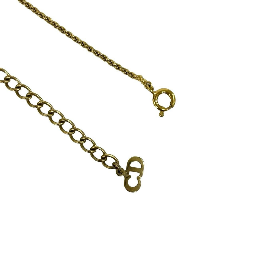 Dior Vintage CD Logo Pendant Gold — view 4