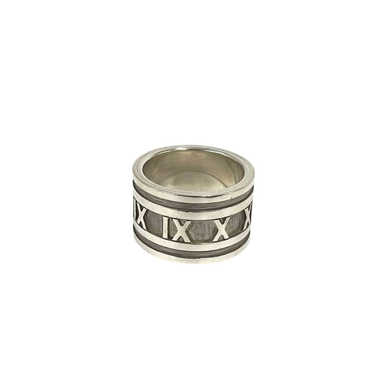 Tiffany & Co Vintage Atlas Ring 925 Sterling Silver