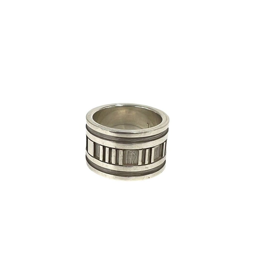Tiffany & Co Vintage Atlas Ring 925 Sterling Silver
