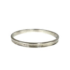 Tiffany & Co Vintage Narrow Bangle 925 Sterling Silver Bracelet — view 4
