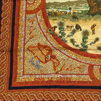 Hermes Carre 90 Under the Himalayan Cedar Sous le Cedre Silk Scarf Brown — view 4