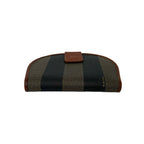 Fendi Vintage Pecan Pattern Leather Bifold Wallet Mini Billfold Coin Case Brown — view 6