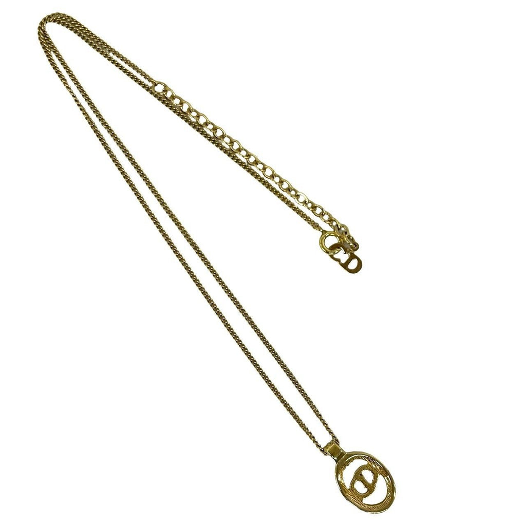 Dior Vintage CD Logo Pendant Gold — view 5