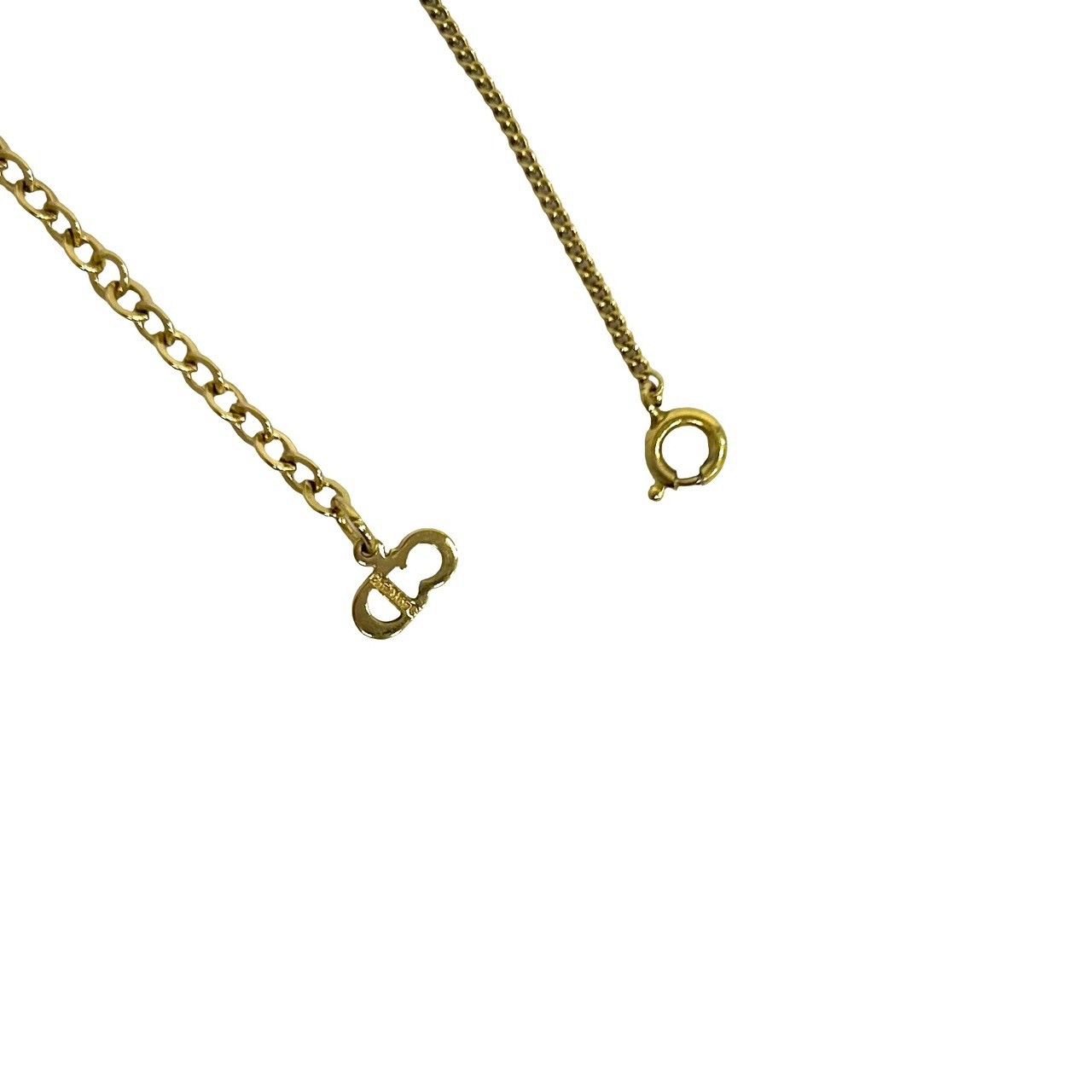 Dior Vintage CD Logo Pendant Gold — view 4