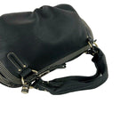 Celine Bitter Sweet Triomphe Logo Leather Mini Boston Bag Black — view 4