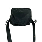 Loewe Vintage Anagram Logo Nappa Leather Drawstring Mini Shoulder Bag Pochette — view 4