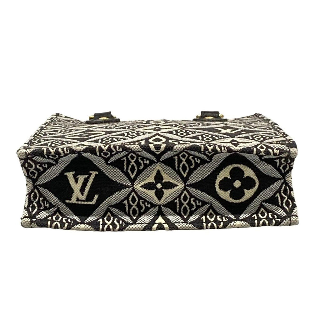 Louis Vuitton Tote Since Petite Sac Plat Gray — view 5