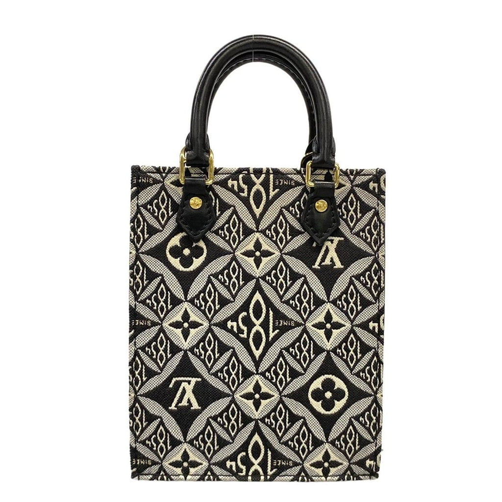 Louis Vuitton Tote Since Petite Sac Plat Gray — view 3