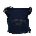 Hermes Shoulder Bag Marine Blue Indigo Ebene Silver