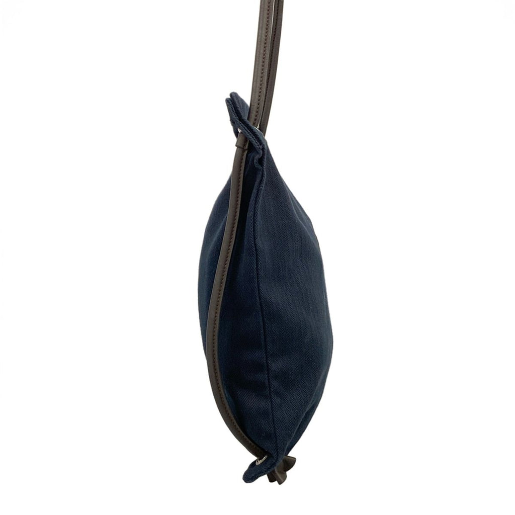 Hermes Shoulder Bag Marine Blue Indigo Ebene Silver — view 2