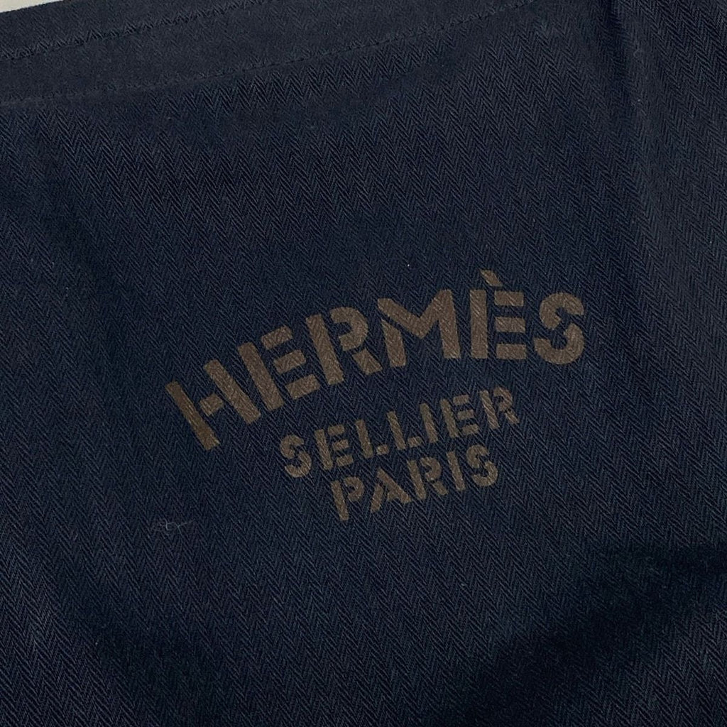 Hermes Shoulder Bag Marine Blue Indigo Ebene Silver — view 9