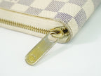 Louis Vuitton LV Zippy Organizer Damier Azur Wallet White Gray — view 6