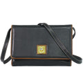Celine Leather Shoulder Bag Pochette Black