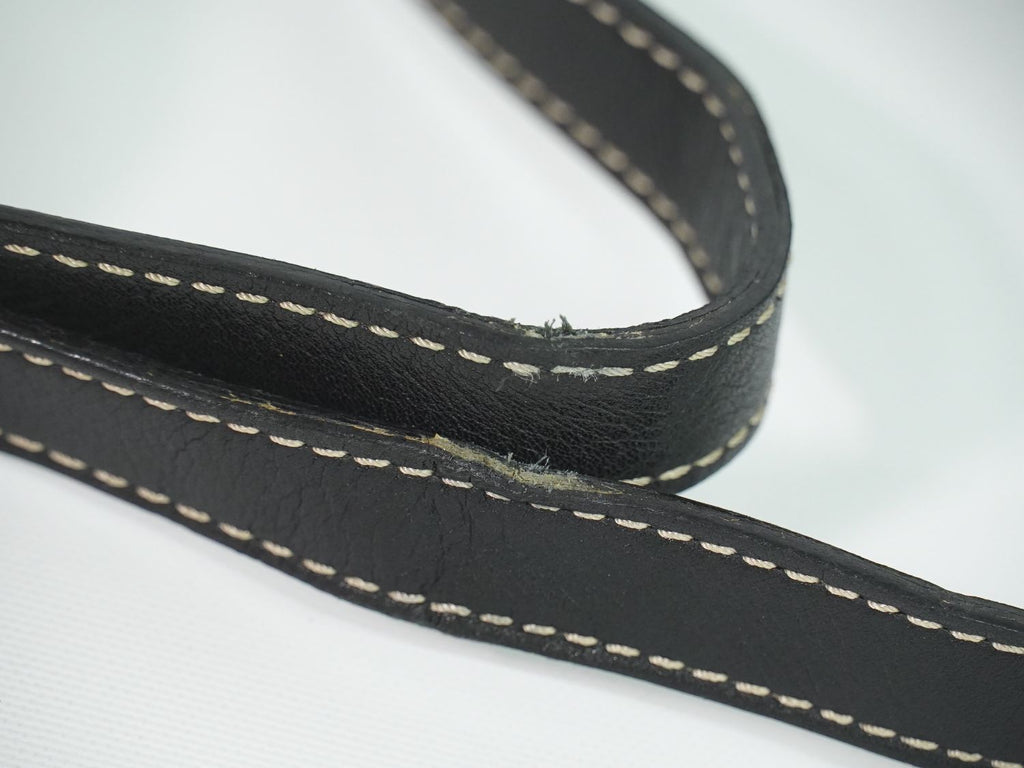 Celine Leather Shoulder Bag Pochette Black — view 5
