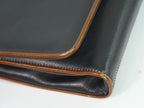 Celine Leather Shoulder Bag Pochette Black — view 7