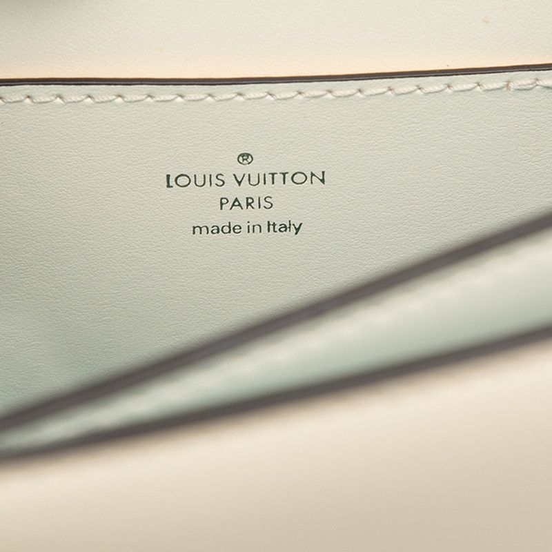 Louis Vuitton Pont Neuf Crossbody Shoulder Bag Cream White Leather — view 5
