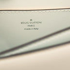 Louis Vuitton Pont Neuf Crossbody Shoulder Bag Cream White Leather — view 5