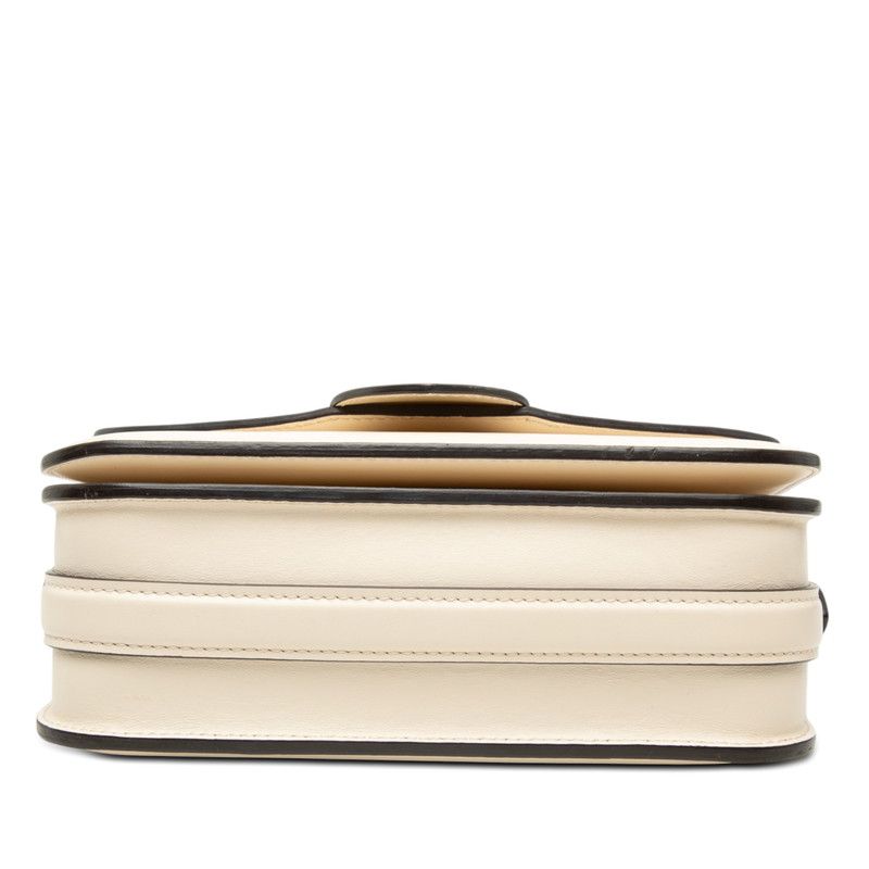Louis Vuitton Pont Neuf Crossbody Shoulder Bag Cream White Leather — view 3