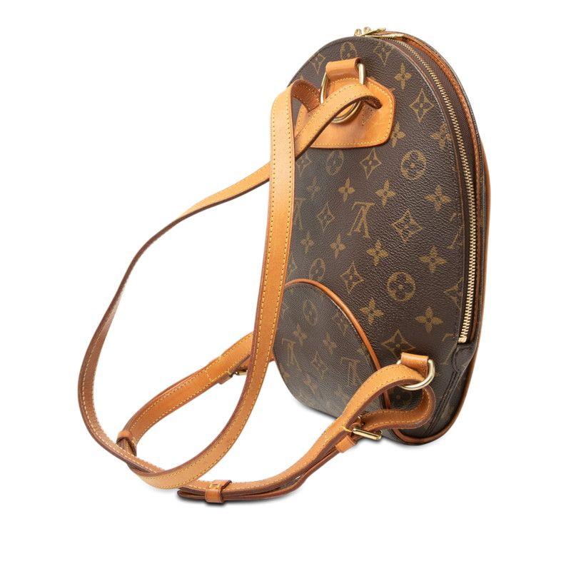 Louis Vuitton Monogram Ellipse Sac a Dos Backpack Brown Leather — view 2