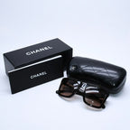 Chanel Sunglasses Eyewear CC Logo Brown Acetate