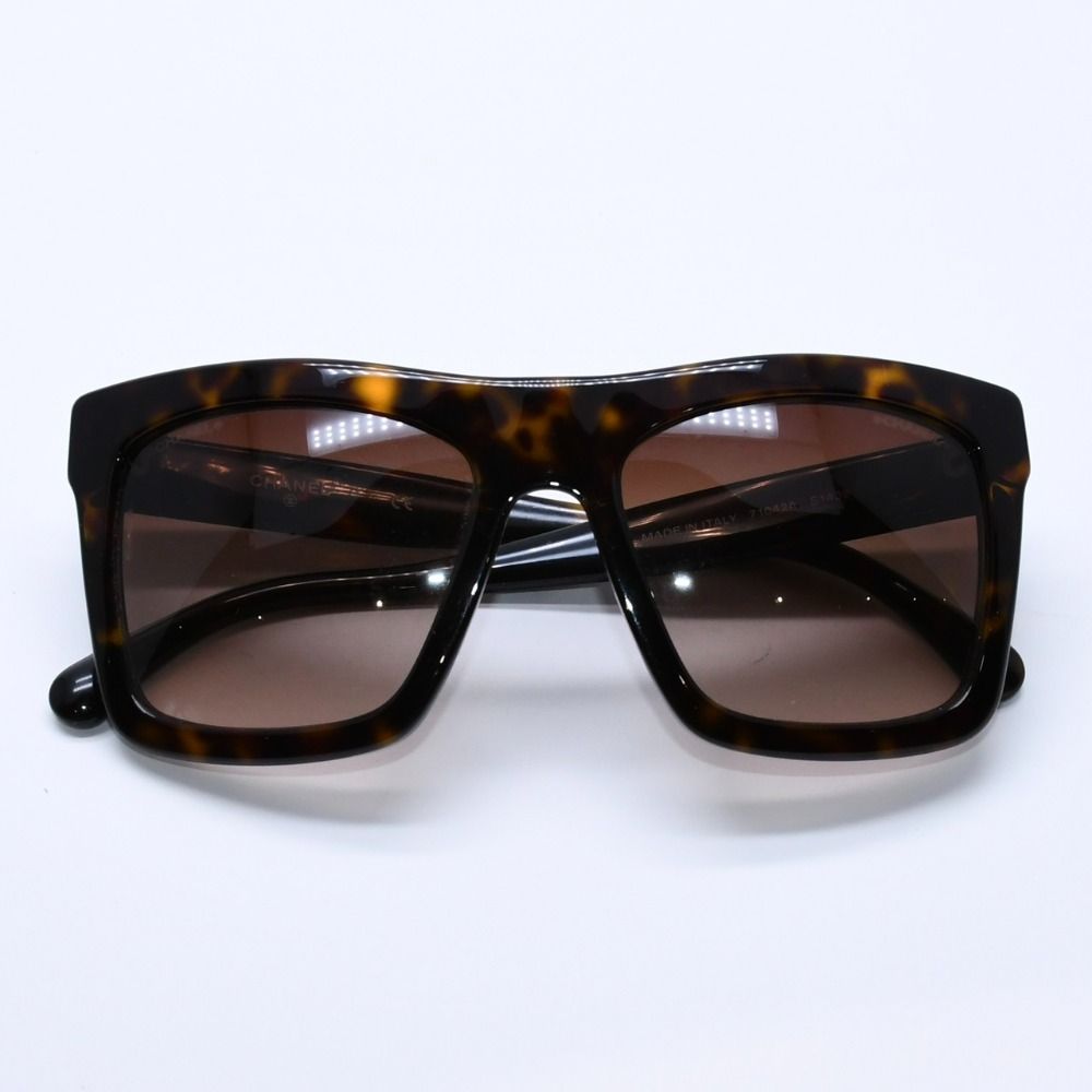 Chanel Sunglasses Eyewear CC Logo Brown Acetate — view 2