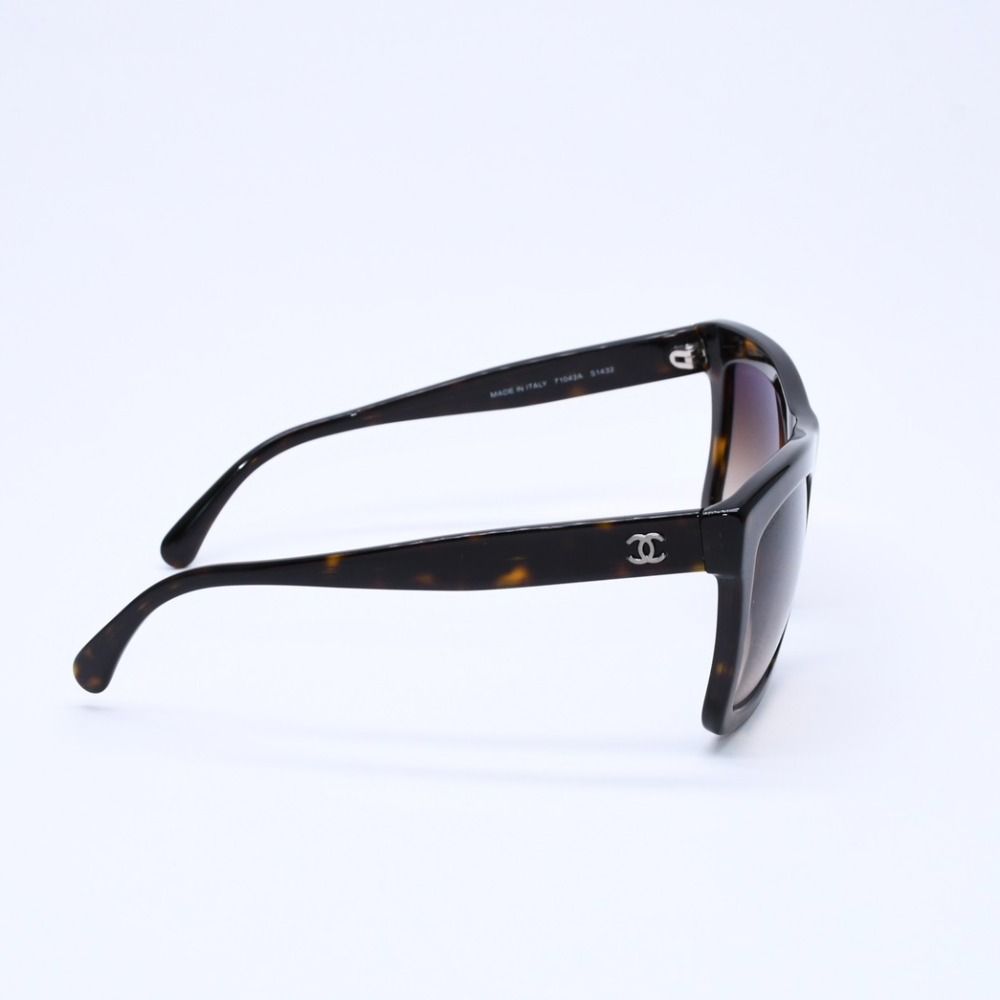 Chanel Sunglasses Eyewear CC Logo Brown Acetate — view 5