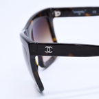 Chanel Sunglasses Eyewear CC Logo Brown Acetate — view 7