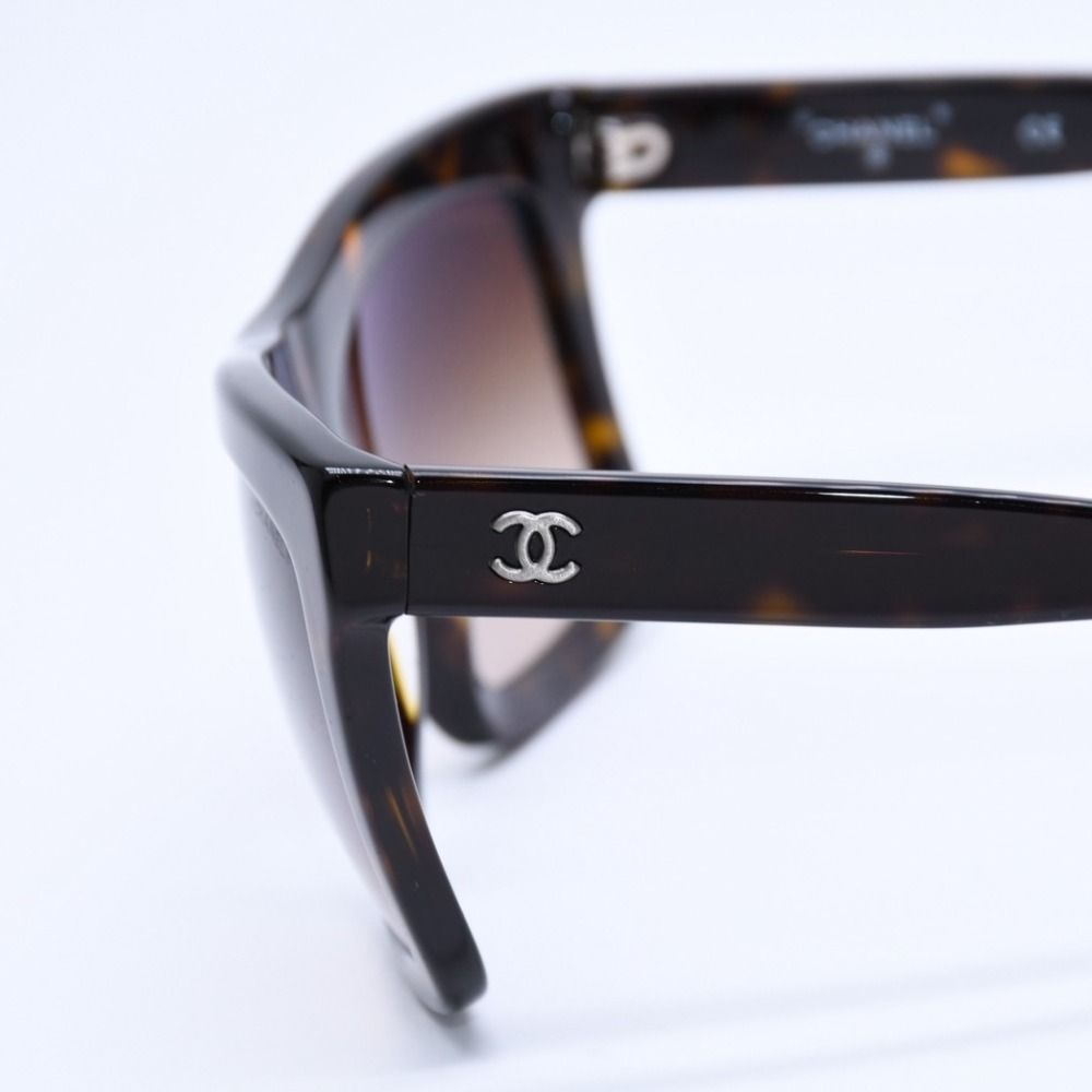 Chanel Sunglasses Eyewear CC Logo Brown Acetate — view 7