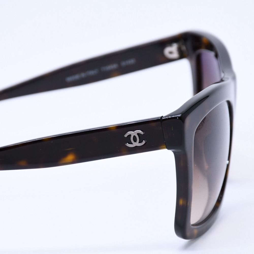 Chanel Sunglasses Eyewear CC Logo Brown Acetate — view 8