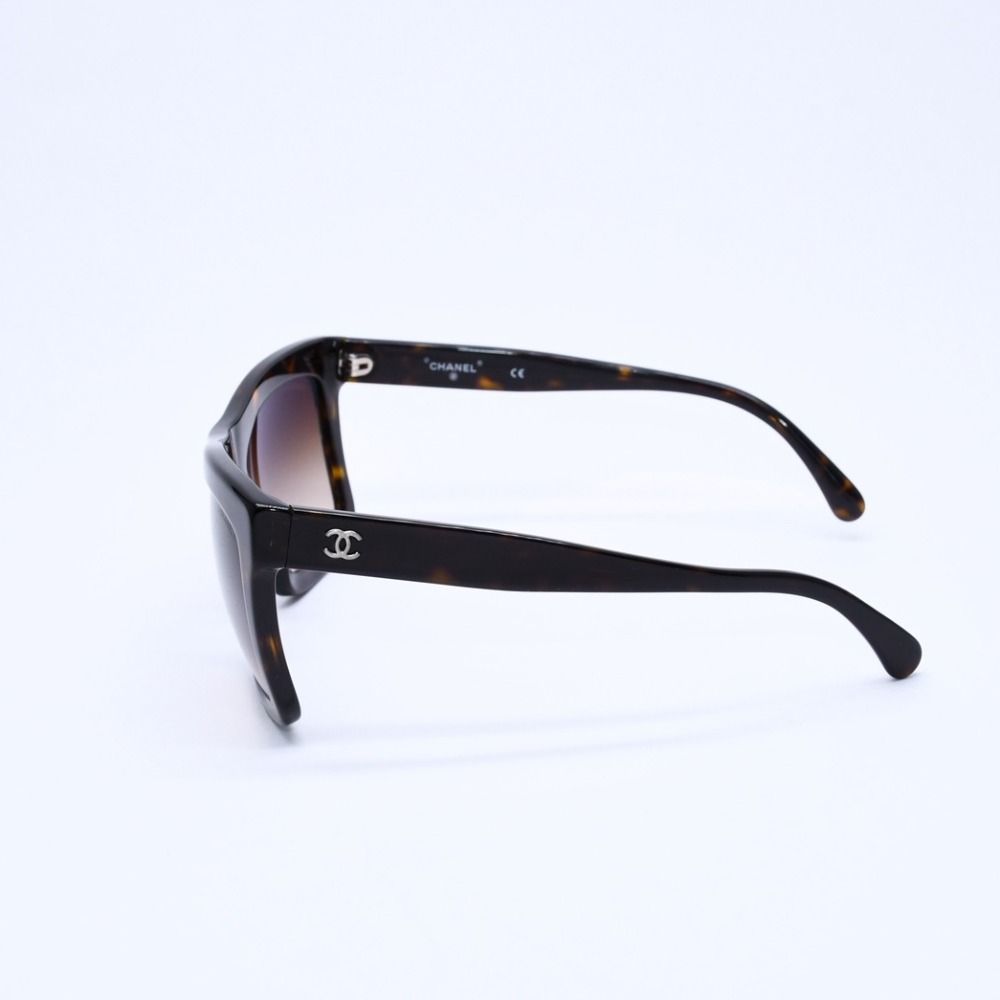 Chanel Sunglasses Eyewear CC Logo Brown Acetate — view 6