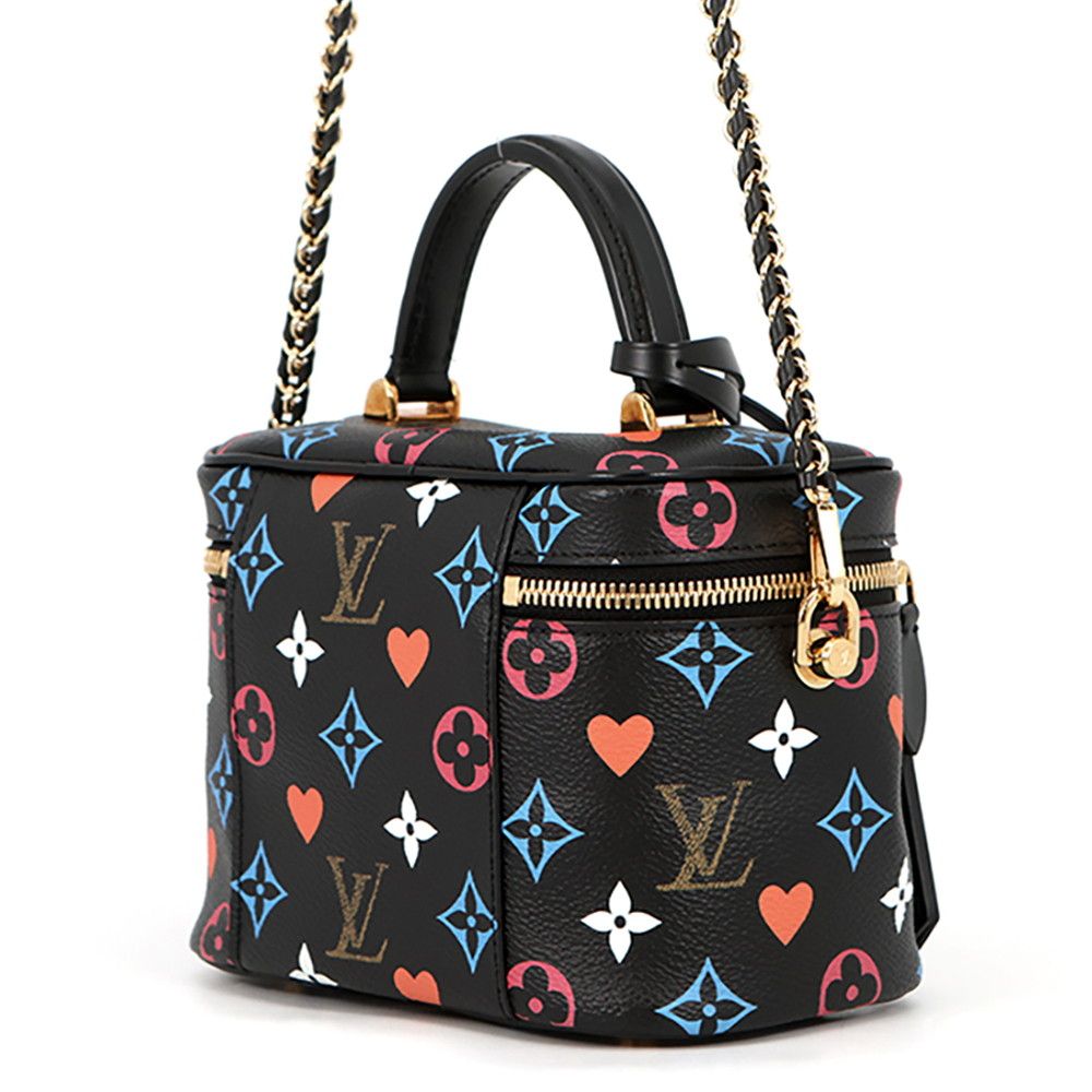 Louis Vuitton Shoulder Bag Monogram Gameon Vanity PM 2-Way Black — view 2